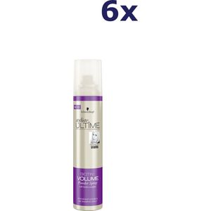 6x Schwarzkopf Droogshampoo - 200ml styliste ultime biotin+volume