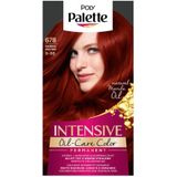 Poly Palette - Haarverf - 678 Robijn Rood - 100% Grijsdekking