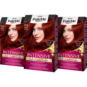 Poly Palette - Haarverf - 678 Robijn Rood - 100% Grijsdekking
