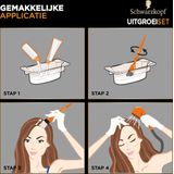 Schwarzkopf - Uitgroeiset - Donkerbruin R4 - Haarverf - 3x