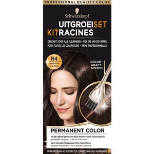 Schwarzkopf - Uitgroeiset - Donkerbruin R4 - Haarverf - 3x