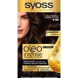 Syoss Oleo Intense - Haarverf - 4-86 Fluweelbruin - Voordeelverpakking - 3 Stuks