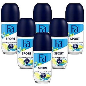 Fa Sport Deoroller - Deodorant - Voordeelverpakking - 6 x 50 ml