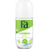 Fa Deoroller Caribbean Lemon - 6 stuks