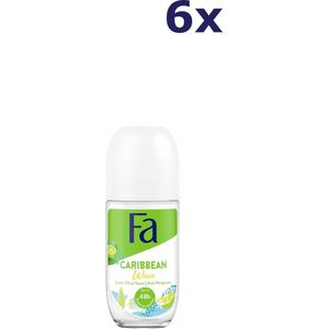 Fa Deoroller Caribbean Lemon - 6 stuks