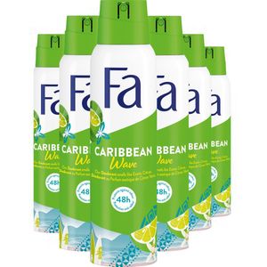 Fa - Caribbean Wave - Deodorant Spray - 150ml - Vegan Formule