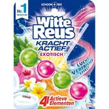 10x Witte Reus Toiletblok Kracht Actief Exotisch