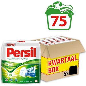 Persil - Megaperls Power - Waspoeder - Voordeelverpakking - 5 x 15 wasbeurten