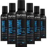 SYOSS - Volume Lift Styling-Mousse - Haarmousse - Haarstyling - Voordeelverpakking - 6 Stuks