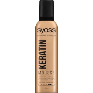 SYOSS - Keratin Styling-Mousse - Haarmousse - Haarstyling - Voordeelverpakking - 6x 250 ml