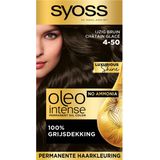 Syoss Oleo Intense 4-50 Steenbruin 3 stuks Voordeelverpakking