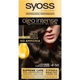 Syoss Oleo Intense 4-50 Steenbruin 3 stuks Voordeelverpakking