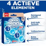 Witte Reus Kracht Actief Toiletblok - Oceaan - WC Blokjes Voordeelverpakking - 10 Stuks