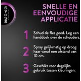 Syoss - Uitgroeispray Donkerbruin - Haarkleuring - Voordeelverpakking - 3 Stuks