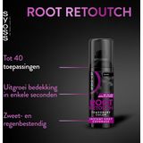 Syoss - Uitgroeispray Zwart - Haarkleuring - Voordeelverpakking - 3 Stuks