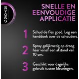 Syoss - Uitgroeispray Zwart - Haarkleuring - Voordeelverpakking - 3 Stuks