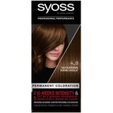Syoss - Baseline - 4-8 Chocoladebruin - Haarverf - Voordeelverpakking - 3 Stuks