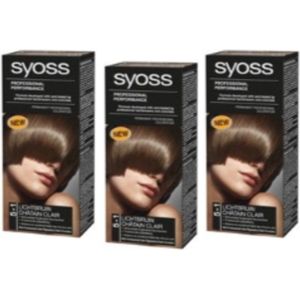 Syoss - Haarverf - 5_1 - Lichtbruin - 115ml x 3
