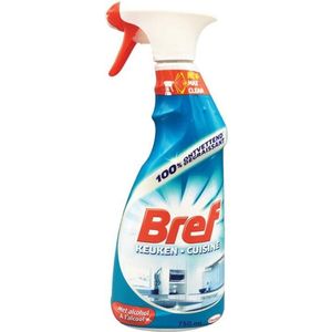 Bref Keukenreiniger Spray Green - Voordeelverpakking - 8 x 750ml