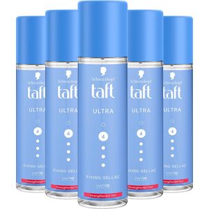 Taft - Ultra Strong - Styling Gellac - Haarstyling - Voordeelverpakking - 5 stuks