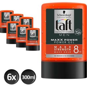 Taft MAXX Power Gel - Tottle - 6x 300ml - Grootverpakking