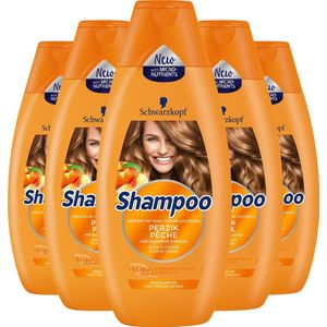 Schwarzkopf Perzik Shampoo 5x 400ml - Voordeelverpakking