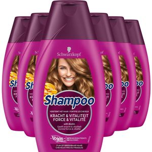 Schwarzkopf Kracht & Vitaliteit Shampoo 6x 250ml - Voordeelverpakking