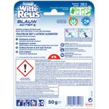 Witte Reus Blauw Actief Toiletblok - Hygiene - WC Blokjes Voordeelverpakking - 10 Stuks
