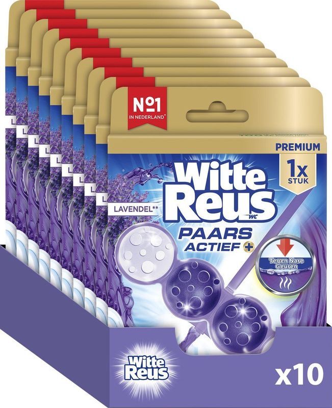 Witte Reus - Paars Actief - Toiletreiniger - Paars - 100% Recyclebaar