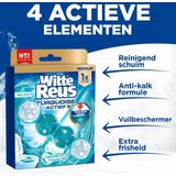 Witte Reus Turquoise Actief Toiletblok - Pacific  - WC Blokjes Voordeelverpakking - 10 stuks