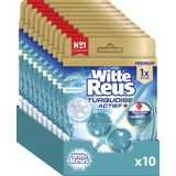 Witte Reus Turquoise Actief Toiletblok - Pacific  - WC Blokjes Voordeelverpakking - 10 stuks