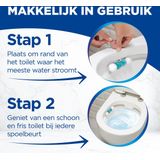 Witte Reus Turquoise Actief Toiletblok WC Blokjes Voordeelverpakking - 20 stuks