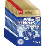 Witte Reus Blauw Actief Toiletblok - Hygiëne - WC Blokjes Voordeelverpakking 20 stuks