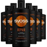 Syoss - Repair - Shampoo - Haarverzorging - 6x 440 ml - Voordeelverpakking