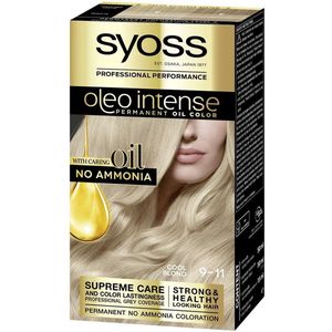 Syoss Color Oleo 9-11 Cool Blond - 3 Stuks - Voordeelverpakking