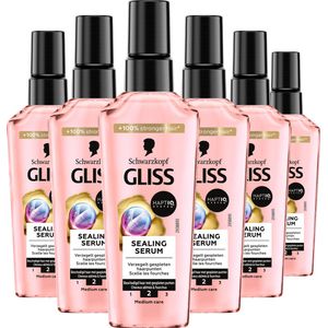 Schwarzkopf - Gliss - Split End Miracle Serum - 6x 75 ml - Voordeelverpakking
