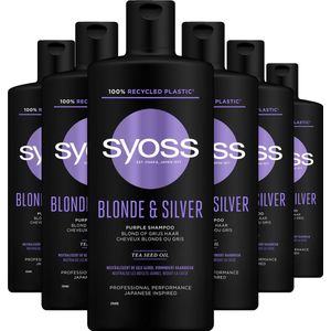 Syoss - Blonde & Silver - Shampoo - 440ml - Vegan - Natuurlijke Ingrediënten