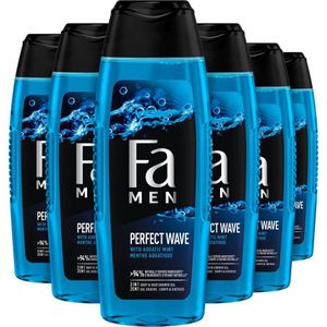 Fa Men Perfect Wave douchegel - 6 x 250 ml - voordeelverpakking