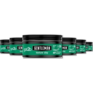 Got2b - Men - Gentleman Texture Clay - Haarstyling - Voordeelverpakking - 6 x 100 ml