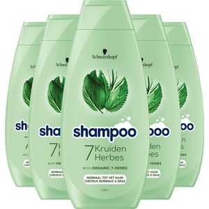Schwarzkopf 7 Kruiden Shampoo 5x 400ml - Grootverpakking