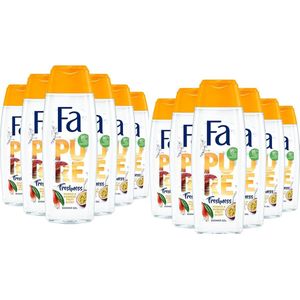 12x Fa Douchegel Pure Freshness Mango & Passionfruit 250 ml