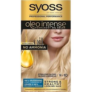 Syoss - Oleo Intense 9-10 - Permanente Haarverf - Voordeelverpakking - 3 Stuks