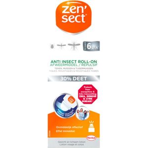 8x Zensect Roll on 30% Deet 50 ml