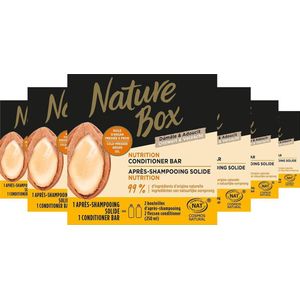 Nature Box - Argan Nutrition - Conditioner Bar - Grootverpakking - 6x 80gr