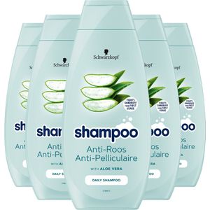 5x Schwarzkopf Anti-Roos Shampoo 400 ml