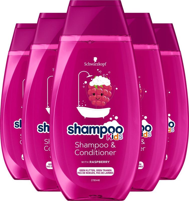 Schwarzkopf - Kids Raspberry - Shampoo & Conditioner - Vegan - 200ml