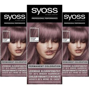 SYOSS COLOR BASELINE 8-23 LAVENDER CRYSTAL - 3 Stuks - Voordeelverpakking