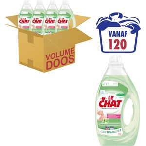 Le Chat - Wasmiddel Gel Eco-Sensitive - Vloeibaar Wasmiddel - Voordeelverpakking - 4 x 30 Wasbeurten