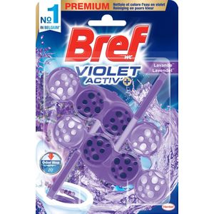 Bref Power Active Toiletblok - Violet - WC Blokjes Voordeelverpakking - 10 x 2 Stuks