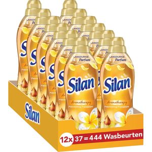 Silan Aroma Therapy Fascinating Frangipani Wasverzachter - 444 (12x37) wasbeurten (12x851ml) - wasverzachter voor een langdurig lekkere geur, Silan wasverzachter voor heerlijk zacht wasgoed
